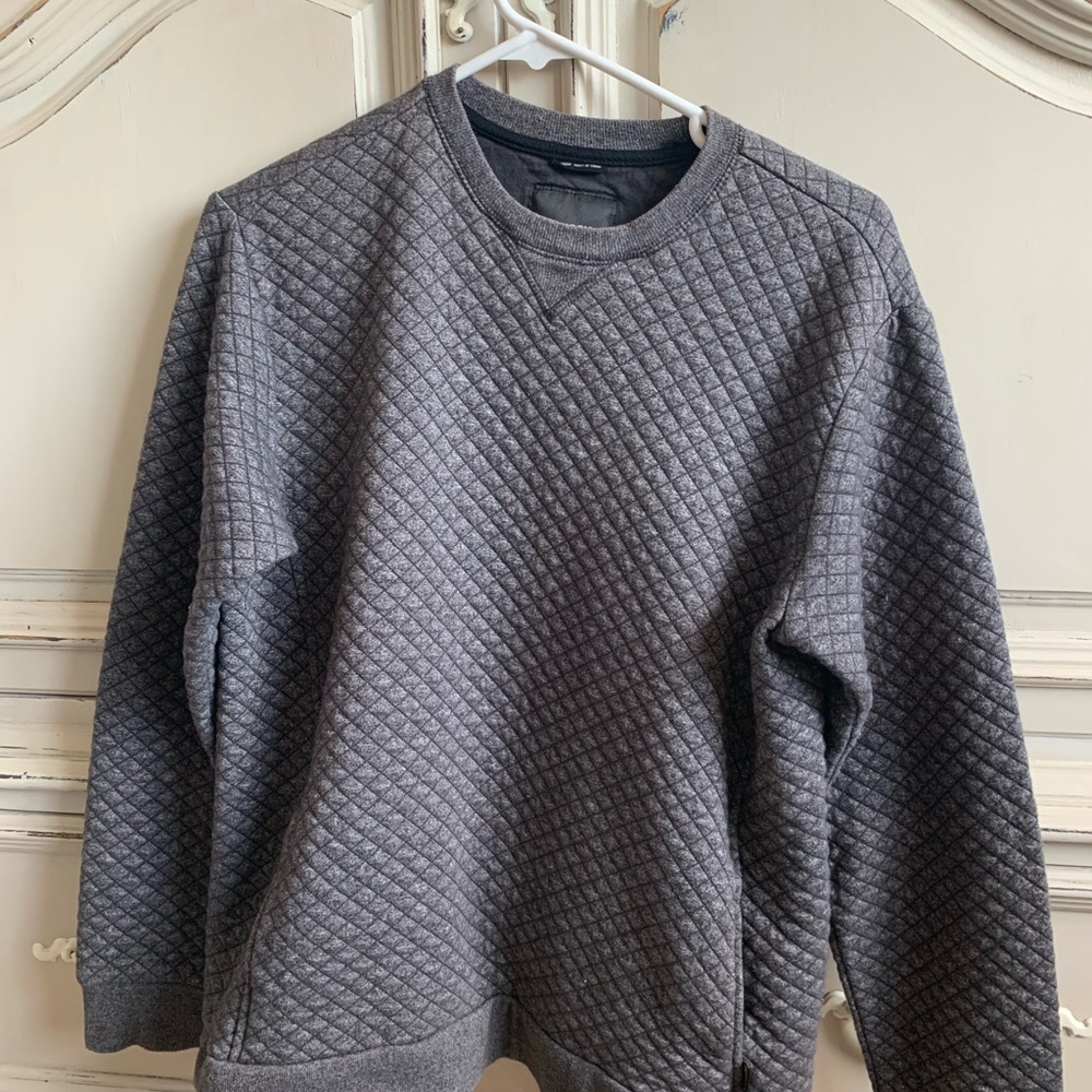 Kr3w(krew) sweater gray checkered